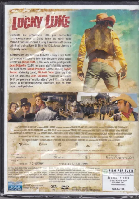 Dvd LUCKY LUKE di James Huth con Jean Dujardin nuovo 2009 2