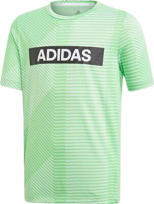 Adidas Bambino T-Shirt Formazione Atletico Palestra Sportstyle Verde Tee