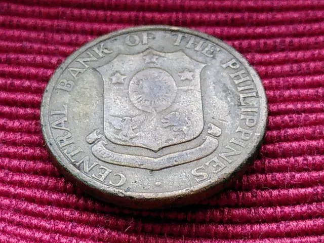 🔴 5 Centavos Philippinen 1960