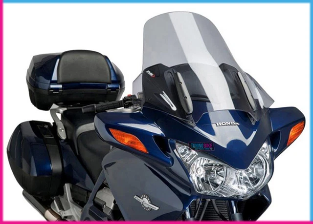 Bulle Touring Puig Fumée Clair Pour Honda Deauville NT 650 V (1998-2005) – Neuve