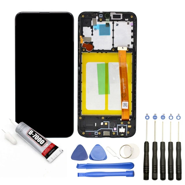 Vitre Tactile Ecran Compatible Avec Samsung Galaxy J6 Plus J4 Plus J6 - J4 Taille 6" Kit Outils Colle B7000 Offerte - T&eacute;l&eacute;phonie