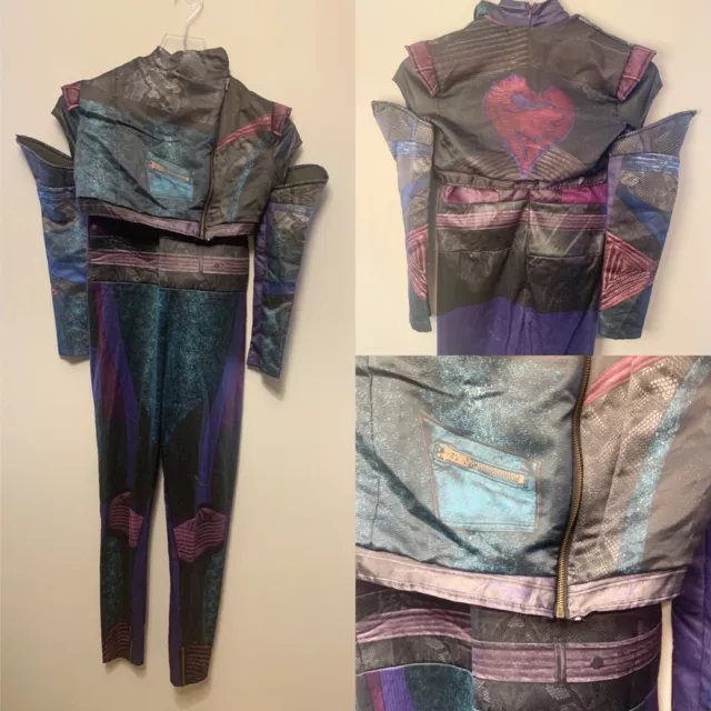 Disney Descendants 3 Mal Costume With Gloves Large