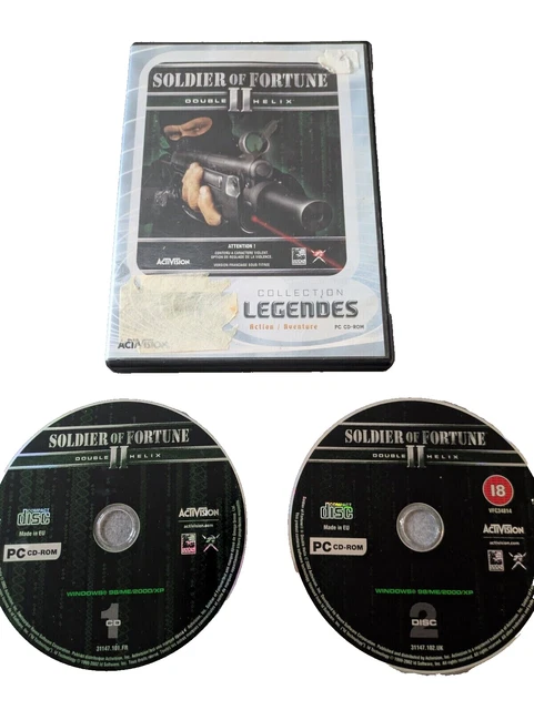 Soldier Of Fortune PC Big Box Fr - Complet Bel État