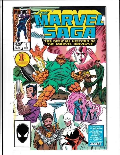 Marvel Saga #1 (1985) Marvel Comics