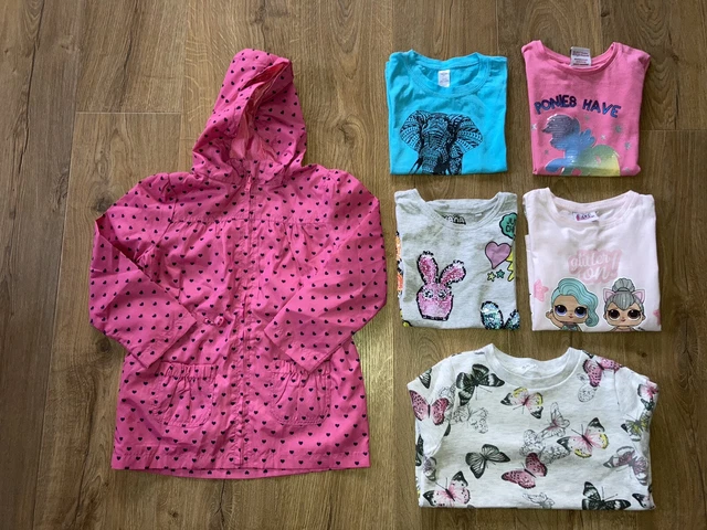 Girls T Shirt, Jumper, Jacket Summer Bundle - Next, LOL, Little Pony 5-6 years