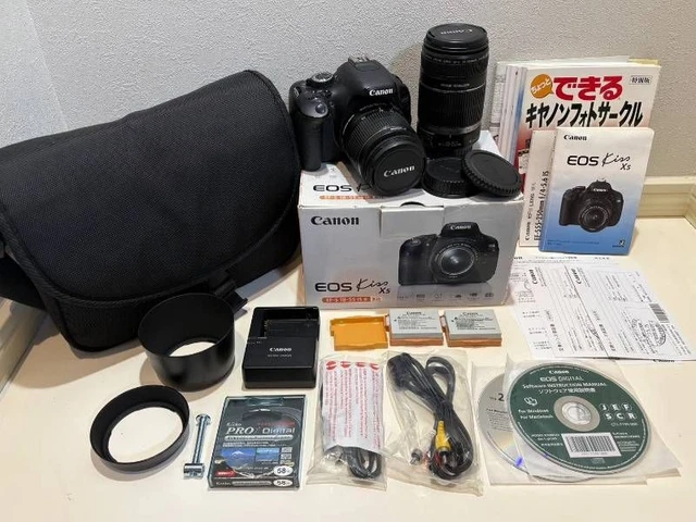 Canon EOS Kiss X5 ＆ 55-250mm CANON EOS KISS X5 Digital Single Lens Reflex Camera Lens 55 250mm