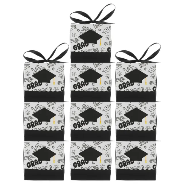 10 piezas caja de bombones para terminar embalaje papel de regalo