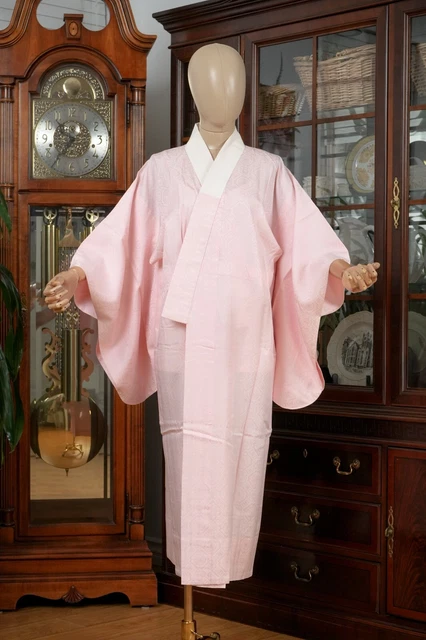 Dear Vanilla Japanese Juban Undergown Women's Kimono Genuine Vintage Mint