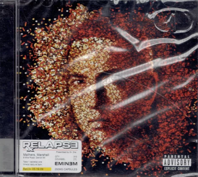 CD - EMINEM - Relapse