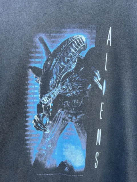 Aliens (1988) Movie T-Shirt Official 2008 - Horror Sci-fi VHS VTG 80s Halloween