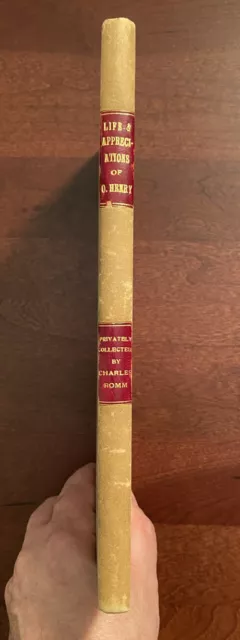 Articles about O. Henry ca. 1910s Privately Collected and Bound 👀 Cool