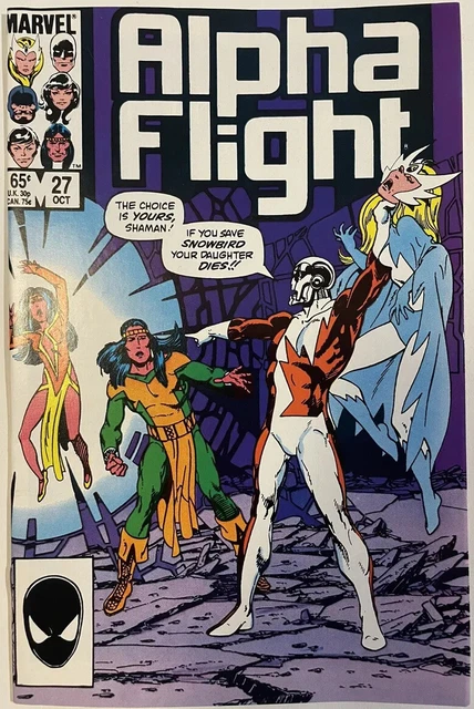 Alpha Flight Issue #27 - Direct Edition Marvel | Oct 1, 1985