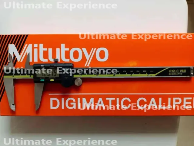 NEW Mitutoyo 500-197-30 200mm/0-8" Absolute Digital Digimatic Vernier Caliper US
