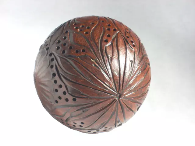 1"Boule d'ambre". Diffuseur pour la maison 7.5 cm / Amber Ball Home Diffuser.