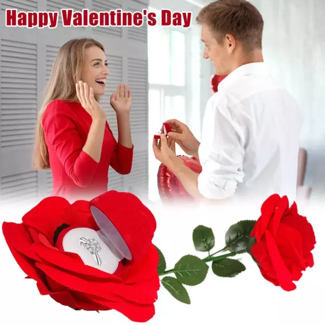 28*10CM/11*3.9 INCHES ROSE ring hoolder 2025 NEW BEST £4.02 PicClick UK