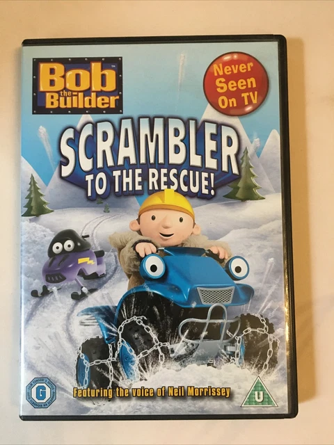 Scrambler Rescue BOB THE BUILDER - Scrambler to the Rescue! DVD Children (2007 ...