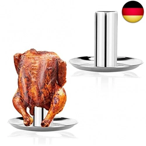 GugnRyAc Hähnchenbräter, Hähnchenhalter aus Edelstahl, Bierdose für Häh