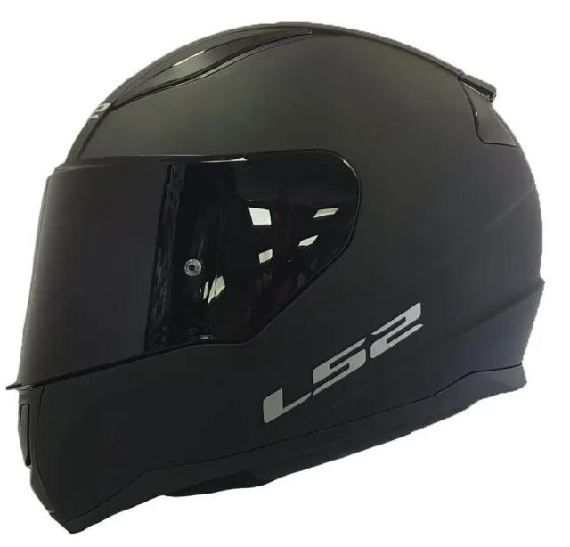 Ls2 Ff353 Rapid Full Face  Motorbike Crash Helmet Matt Black Optional Dark Visor