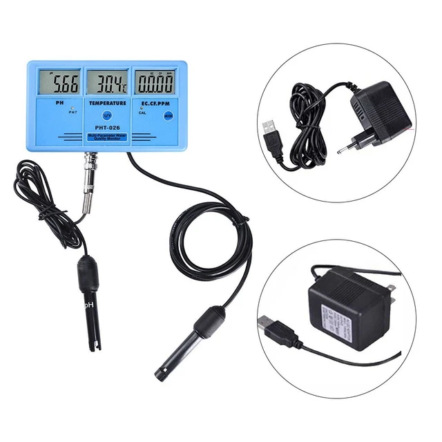 Correttore Ph Tester Digitale PH E TDS Per Acquari, Piscine E Idroponica N 514761 - Foto 9