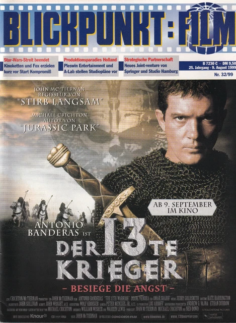 BLICKPUNKT FILM NR. 32/99 9. August 1999 DER 13. KRIEGER Antonio