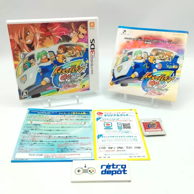 Inazuma Eleven Go (Dark Version) Nintendo 3DS CTR-P-AEDJ Soccer