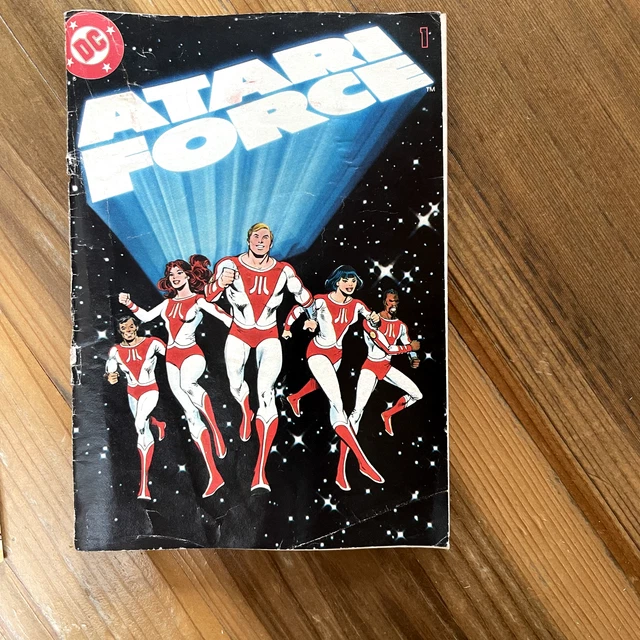 DC Atari Force 1 & 3 Mini-Comics - Lot - 1982 DC Comics Inc. ATARI 3