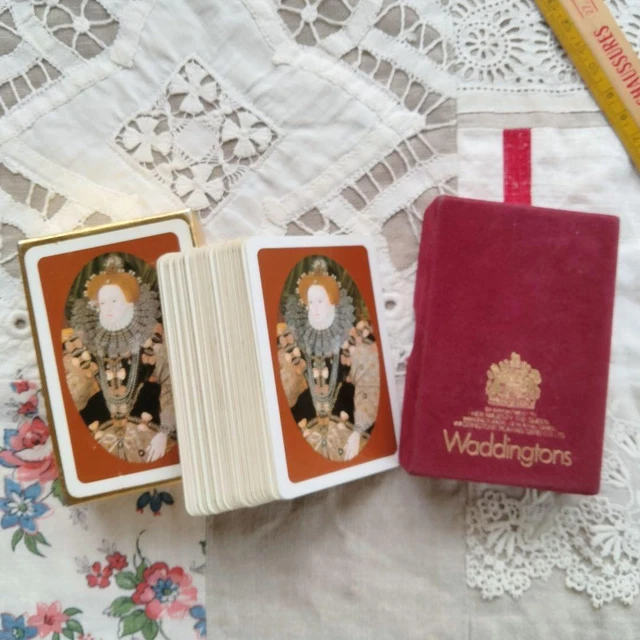 Jeu De Cartes à Jouer Vintage Belgravia Waddington Barribal - Design No. 101, Rare, Pré-1970