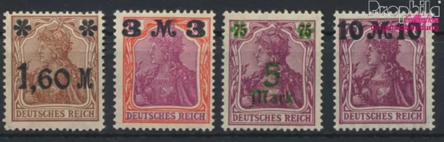 German Empire 154-157 (complete issue) MNH 1 (9861744