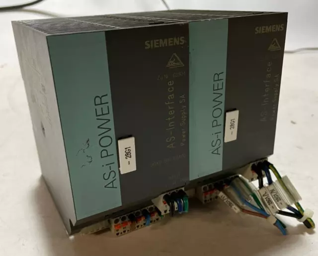 Lot Of 2 Siemens 3Rx9 502-0Ba00 As-Interface Power Supply 5A