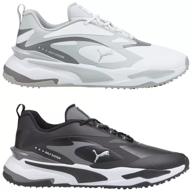 Puma Mens GS-Fast Waterproof Golf Shoes Spikeless Lightweight Comfort Trainer
