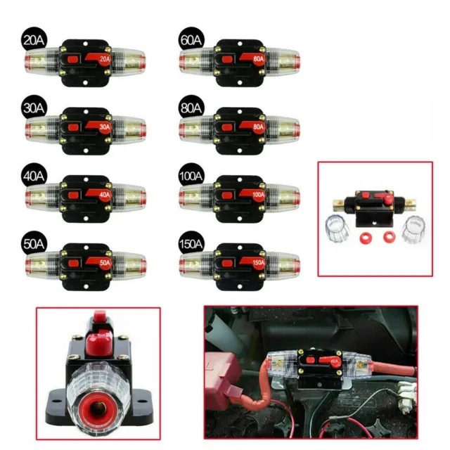 Supporto fusibile interruttore in linea di alta qualità per audio auto ed energ