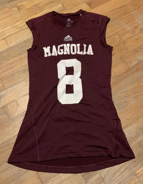 adidas Men’s TECHFIT Magnolia Football Compression Shirt Sz.S NEW #8 CLIMALITE