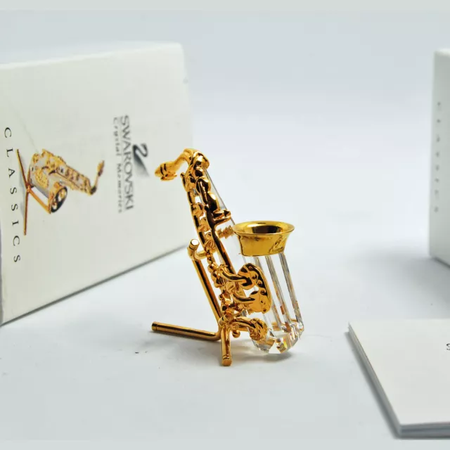 SWAROVSKI Crystal Memories Saxophone Cristaux Originals retired figuren Ovp 3