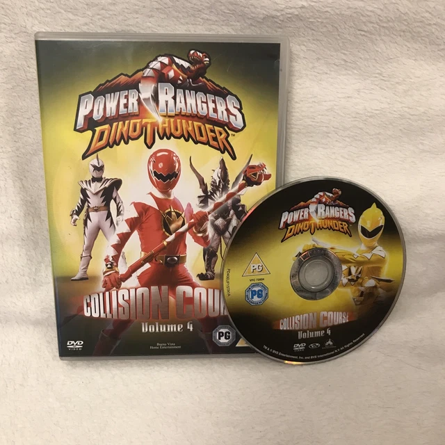 POWER RANGERS DINOTHUNDER Volume 4 Collision Course (DVD, 2004) £2.35 POWER RANGERS DINOTHUNDER Volume 4 Collision Course (DVD, 2004) £2.35