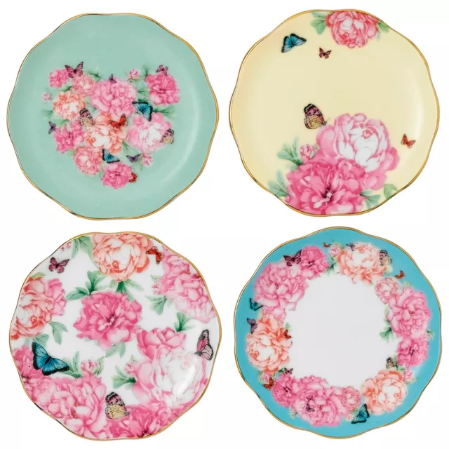 NEW Royal Albert Miranda Kerr Mini Mixed Plate Set 4pce