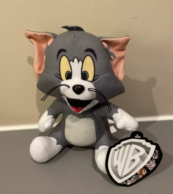 Plush Tom and Jerry Tom Cat Toy Factory Stuffed Animal 8” Rare B19