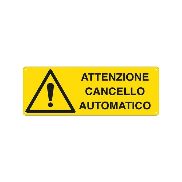 Cartello (è obbligatorio utilizzare il percorso