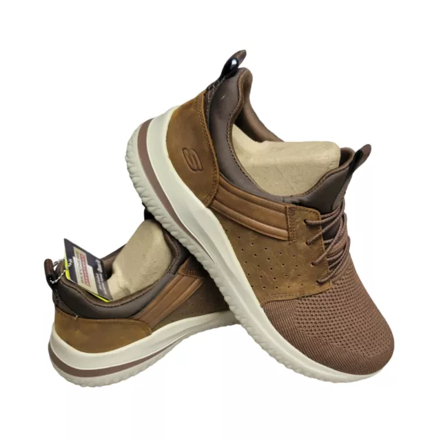 Skechers Delson 3.0 Cicada Shoes Mens. Size 11.5. New In Box