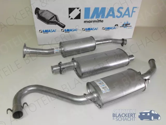 IMASAF Auspuffset für Fiat Ducato Diesel 1.9+2.5+2.8 230 1994-2002|VSD+MSD+ESD
