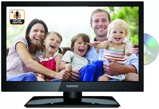 LENCO DVL-1662BK, 40 cm (16 Zoll), HD-ready, LED TV, DVB-T2 HD, DVB-C, DVB-S, DV