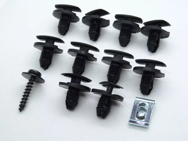 12 Piezas Alojamiento de la Rueda Reparar Clips Protector Paso Citroen C3 C4 C5