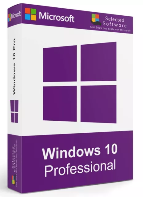 Microsoft Windows 10 Pro Key Produktschlüssel Professional Deutsch Original