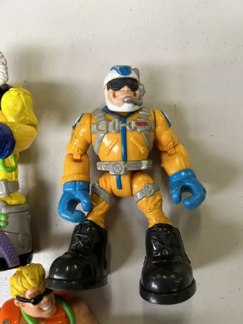 Vintage Fisher Price Rescue Heroes Bundle Bulk Lot Of Action Figures 90s Toys 2