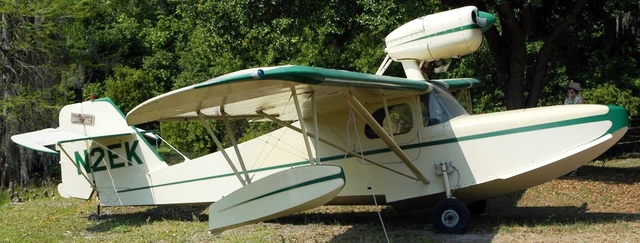 EA-1 Kingfisher Anderson Homebuilt USA Airplane Mahogany Wood Model Large New