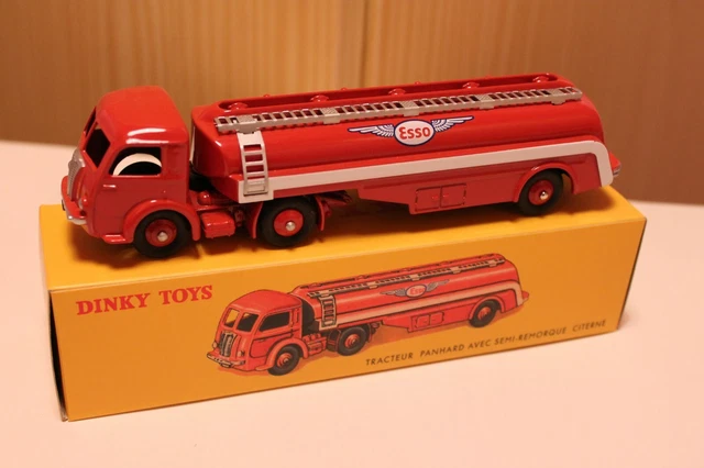 Majorette N°364 – Semi-remorque Citerne BERNARD Esso, échelle 1/100, Neuf En Boîte