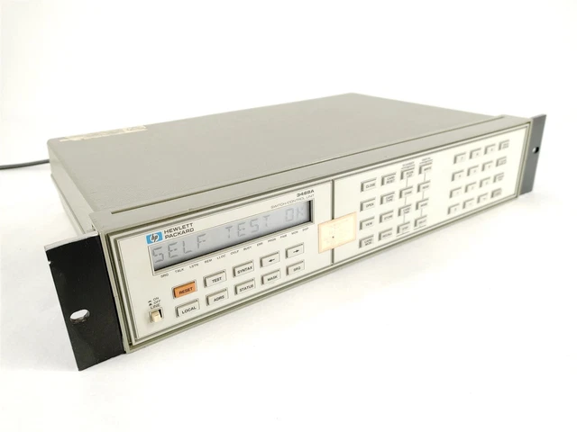 Keysight Agilent Hewlett Packard HP 3488A Switch/Control Programmable Unit