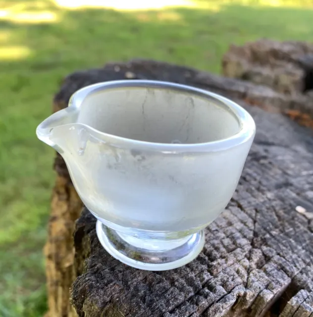 Vintage Apothecary Glass Mortar, small, no pestle
