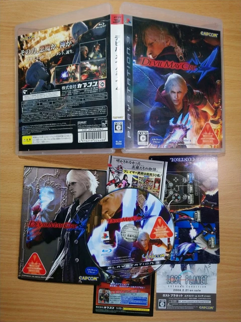 PS3 Devil May Cry 4 (IV) (Japan Ver.) CAPCOM GAME SONY PLAYSTATION 3