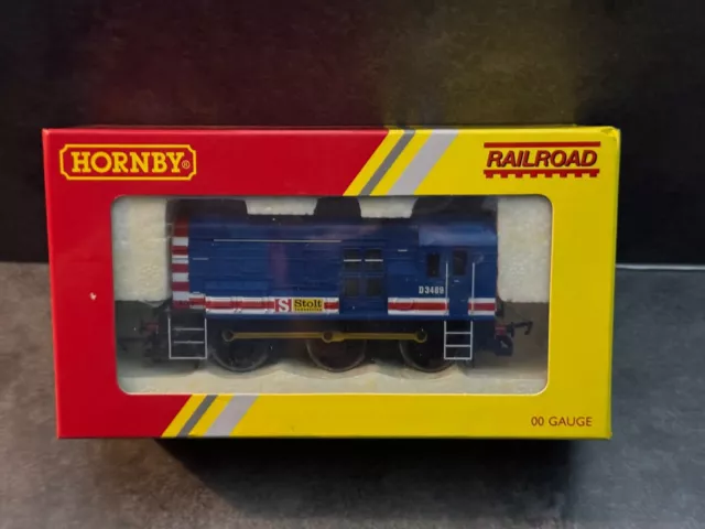 Hornby 00 Gauge R.3156 Po Class 08 Diesel Locomotive Stolt Industries Bnib Oo