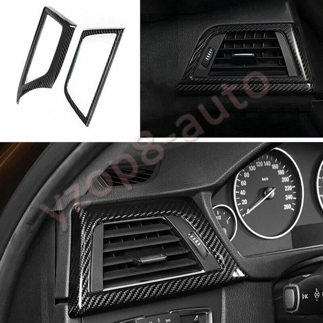 For 2013-2019 BMW 3 4 Series GT Dry Carbon Fiber Left And Right Air Outlet Trim
